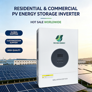 Inversor Solar Híbrido de Onda Sinusoidal Pura con Doble MPPT, <span class=keywords><strong>3KW</strong></span> 6KW, 95% de Eficiencia, 24V, Último Modelo de China - Product Image 5