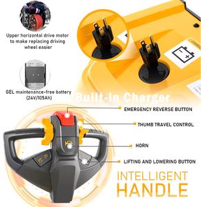 رافعة كهربائية صناعية ثقيلة بحمولة 2 طن وعمود رفع 4.5 متر للمستودعات ومناطق التحميل - Product Image 4