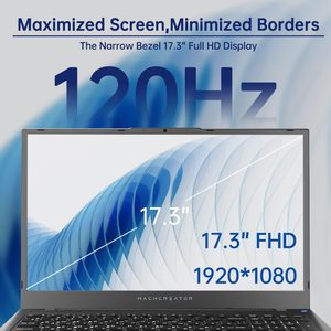 N17A 17.3 \ "Laptop 120Hz FHD 17.3 \" Display <span class=keywords><strong>4</strong></span>-Kerne <span class=keywords><strong>Intel</strong></span> Prozessor 16GB DDR5 RAM 1TB PCIe SSD Lager! - Product Image 5