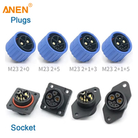 Connecteur de batterie de vélo électrique CA.R09 2+1+5, verrouillage rapide, en cuivre, ignifuge, étanche, prise d'alimentation // Certifié CE/ROHS