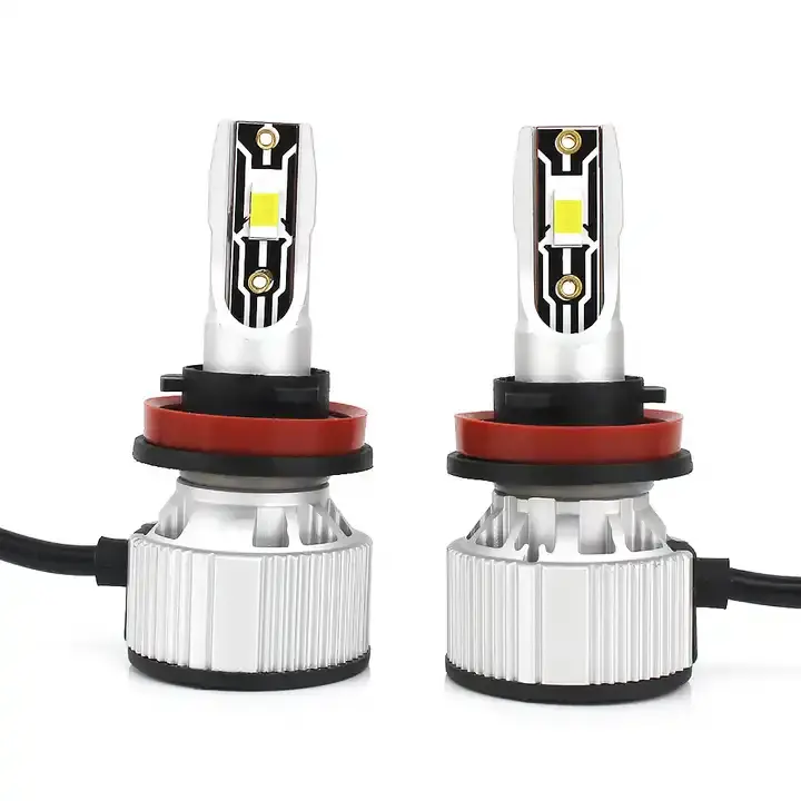 Universal 12V 9005 y 9006 LED faro Kit Canbus Compatible coche bombilla proyector para H1 H4 H7 H11 H8 modelo