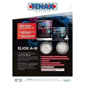 Adhesivo Epóxico XQH49 TENAX Eliox A+B, Resina Epóxica ISO VG 15 para Construcción, Carpintería, Embalaje y Transporte - Product Image 3