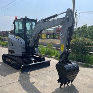 Mini-excavatrice hydraulique compacte sur chenilles de 1 tonne, 1,5 tonne, 2 tonnes, 3,75 tonnes pour usage domestique, petite pelleuse - Product Image 5