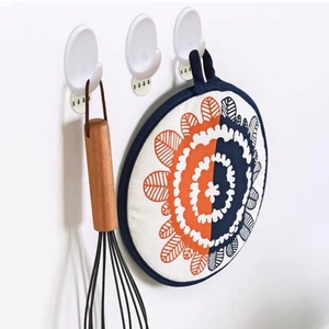 Móc Treo Mũ Treo Tường Khăn Tắm Tự Dính Chắc Chắn Sáng Tạo Móc Tự Dính Bằng Nhựa - Product Image 4