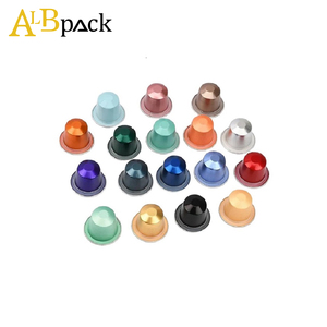 Cápsulas de café coloridas de aluminio compatibles <span class=keywords><strong>con</strong></span> <span class=keywords><strong>Nespresso</strong></span> Pod de alta calidad para <span class=keywords><strong>leche</strong></span>/té/café - Product Image 6