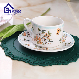 Vente en gros 24 pièces ensemble de table en céramique personnalisé <span class=keywords><strong>vaisselle</strong></span> bol et assiette ensemble de <span class=keywords><strong>vaisselle</strong></span> en grès bon marché pour le <span class=keywords><strong>service</strong></span> de fête de mariage - Product Image 6