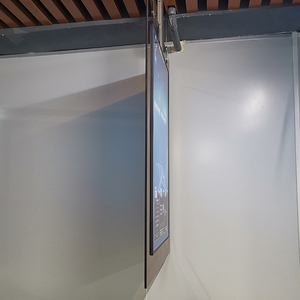 1.98cm cực mỏng Trần 55 "trong nhà treo hệ thống hiển thị quảng cáo phương tiện truyền thông hai mặt kỹ thuật số biển - Product Image 6