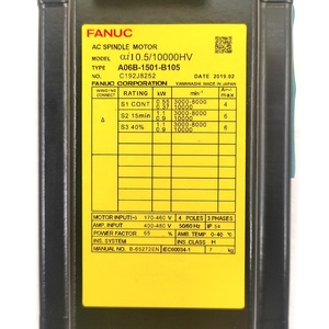 สินค้าใหม่ในสต็อกมอเตอร์แกนหมุน AC ซีรีส์ FANUC เอนโคเดอร์ AC รุ่น B2/4232 A860-2000-T301 A06B-1501-B105 - Product Image 3
