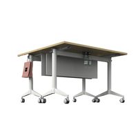 Vente en gros de table de formation convertible au design moderne bureau d'ordinateur de bureau extensible de Chine à vendre