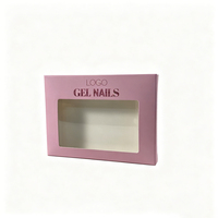 Offre Spéciale : Emballages Personnalisés pour Cosmétiques et Ongles – Dossiers avec Fenêtre Transparente, Papier Artistique de Luxe, Doublure Éponge et Fermeture Magnétique