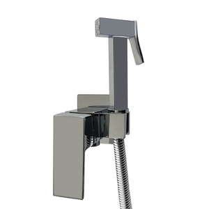 European Zinc Alloy Square Concealed Shower Spray Gun Hot and Cold Set for Bathroom and Hotel Cross-Border <strong>Shattaf</strong> - Product Image 1