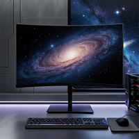 Nouvel écran incurvé haute définition 2K 180Hz 27 pouces LED pour moniteur de jeu pour ordinateur de bureau
