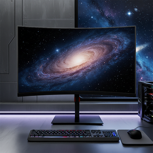 Nouvel écran incurvé haute définition 2K 180Hz 27 pouces LED pour <span class=keywords><strong>moniteur</strong></span> de jeu pour ordinateur de bureau - Product Image 2