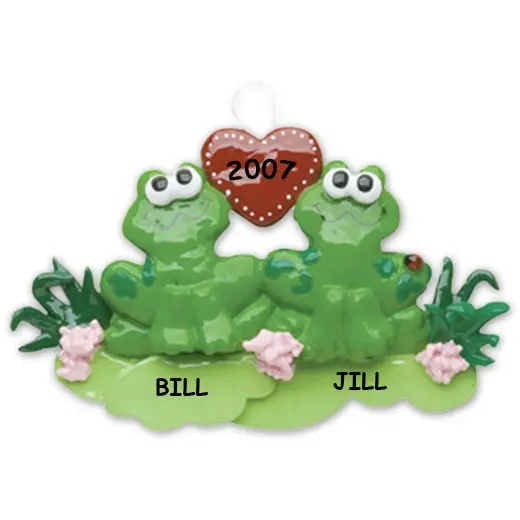 wholesale personalized car hanging animal frog ornament