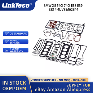 Kit de joints de reconstruction Linkteco pour <span class=keywords><strong>BMW</strong></span> X5 <span class=keywords><strong>540i</strong></span> 740i E38 <span class=keywords><strong>E39</strong></span> E53 4.4L <span class=keywords><strong>V8</strong></span> M62B44 1996-2005 11121433473 11121433477 11129069871 - Product Image 2