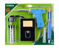 Ensemble d'outils de soudage Zhongdi ZD-303 ZD-303A ZD-303B Fer à souder Pompe à dessouder Support de fer à souder Fil à souder