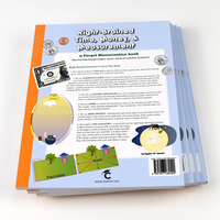 Impression personnalisée des bords des pages pour les auteurs en auto-édition avec reliure de livre haut de gamme