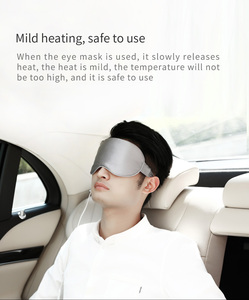 Grosir masker mata sutra dapat dicuci ramah-lingkungan dengan terapi panas untuk meringankan kelelahan mata masker mata tidur - Product Image 3