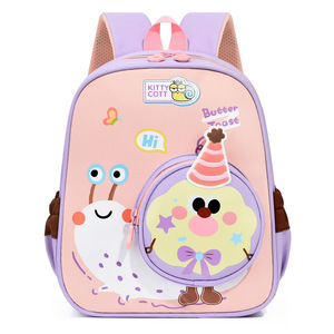 Sac à dos de maternelle à motif de dessin animé pour enfants de 3 à 6 ans, sac d'école préscolaire pour garçons et filles, adapté aux classes de maternelle moyenne et supérieure - Product Image 4