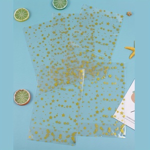 Sachet d'emballage personnalisé en cellophane plastique pour la fabrication alimentaire, sachet imprimé pour bonbons et biscuits, sac de scellage pour friandises - Product Image 3