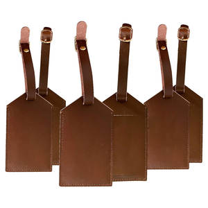 Porta Tarjetas de Embarque de Cuero PU Multicolor de Alta Calidad, Personalizables de Fábrica, con Etiquetas de Equipaje de Cuero y Papel para Tarjetas - Product Image 1