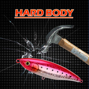 HONOREAL <span class=keywords><strong>2023</strong></span> Whopper 180mm 75g Leurres <span class=keywords><strong>de</strong></span> pêche flottants en eau salée Pencil Popper Stick Bait avec yeux 3D en plastique - Product Image 5