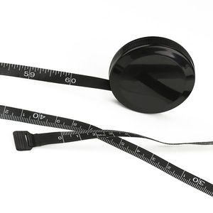 Cinta Métrica Telescópica Automática de 1.5M con Carcasa de Plástico Negra, Regla Mini Flexible para Medir Altura - Product Image 2