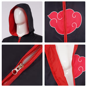 Capa de <span class=keywords><strong>Akatsuki</strong></span> para Cosplay de Anime y Disfraz de Halloween al por Mayor - Product Image 6