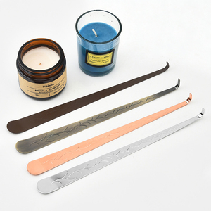 Molly Glory Outil de trempage de bougies à mèche unique en acier inoxydable poli moderne, non toxique <span class=keywords><strong>et</strong></span> écologique - Product Image 3