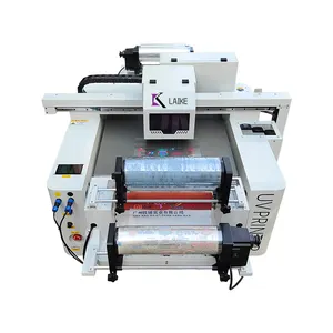 6090 Uv Dtf Printer Met Laminator Met Eposn I3200-U1 Hd Printkoppen Voor Ab Film Afdrukken