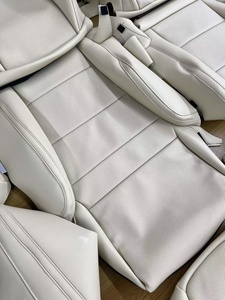 Housses de siège pour <span class=keywords><strong>Volvo</strong></span> C70, housses de siège de voiture, cuir imperméable de luxe, <span class=keywords><strong>90</strong></span>% des modèles, coussins de siège universels pour voitures à cinq places - Product Image 5