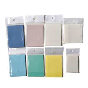 Pink Blue White Yellow Green Colors Custom PET Transparent Reusable Wholesale Sticky Notes Memo <b>Pad</b> - Product Image 1