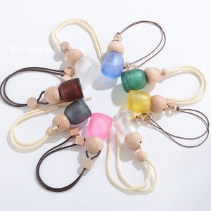 ขวดน้ำหอมติดรถยนต์แบบกำหนดเอง 10 มล. กลิ่นหอมแบบแขวนรูปทรงกระบอก สีไล่ระดับแบบด้าน เติมน้ำหอมได้ - Product Image 6