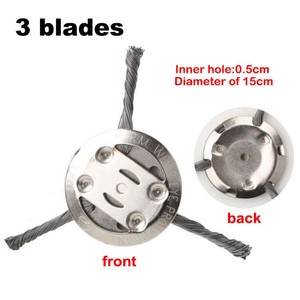 Cabezal <span class=keywords><strong>de</strong></span> cepillo universal OEM para cortacésped, 1 unidad, piezas <span class=keywords><strong>de</strong></span> repuesto para cortacésped, herramientas <span class=keywords><strong>de</strong></span> jardín, accesorios para cortacésped, cepillo para jardinería - Product Image 4