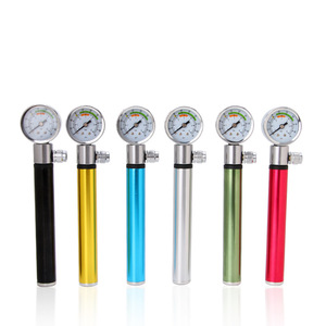 Pompe à vélo Yueli en alliage d'aluminium 210 Psi avec manomètre et adaptateur pour valves Schrader et Presta - Product Image 5