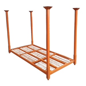 حار بيع مستودع تخزين الثقيلة قابل للتعديل السيارات صناعة المعادن التراص البليت سيارة قابلة للإزالة الصلب الاطارات رفوف - Product Image 3