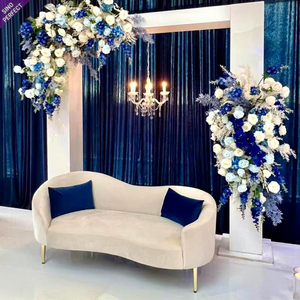 Hot Sale Banquet Event Decoration Acrylic Plastic Backdrop Rectangular Frame <b>Wedding</b> <b>Arch</b> Backdrop Stand - Product Image 1