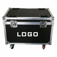 Flight case de haute qualité pour éclairage de scène, personnalisable, avec compartiments pour ranger les accessoires de câblage