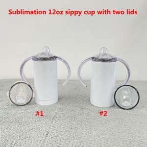 Vaso Térmico para Bebé de Acero Inoxidable de 350 ml con Aislamiento al Vacío para Sublimación y Personalización DIY - Product Image 6