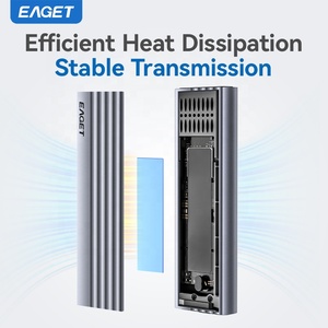 Корпус для SSD EAGET SE330N из алюминия, M.<span class=keywords><strong>2</strong></span> NVMe PCIe, с интерфейсом Type-C USB <span class=keywords><strong>3.2</strong></span>, 10 Гбит/с, для жестких дисков HDD - Product Image 5