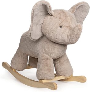 <span class=keywords><strong>Peluche</strong></span> personnalisée en coton PP rembourrée, éléphant bébé, agneau, balançoire avec base en bois, jouet unique pour les tout-petits - Product Image 5