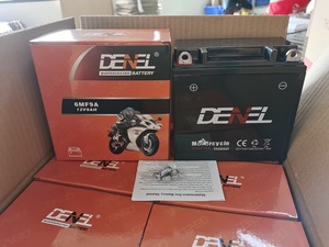 Batteria Originale per <span class=keywords><strong>Moto</strong></span> 6MF9A AGM Senza Manutenzione, Batteria al Piombo-Acido 12V, <span class=keywords><strong>Accessori</strong></span> per <span class=keywords><strong>Moto</strong></span> - Product Image 3