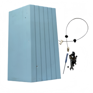 3 pounds sóc bằng chứng treo birdhouse bền PP/Acrylic/vật liệu thép Hoang Dã <span class=keywords><strong>Bird</strong></span> <span class=keywords><strong>Feeder</strong></span> cho sân sau birding - Product Image 4