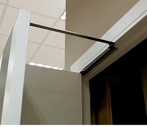 Charnière OEM silencieuse pour porte pliante, en acier inoxydable 304, robuste, capacité 40 kg, pour chambre à coucher, 180 degrés, type accordéon, pour porte <span class=keywords><strong>coulissante</strong></span> - Product Image 4