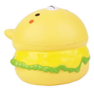 Bear Burger <b>Squishy</b> Toy TPE Stress Relief Fidget Toy For Kids 5 To 7 Years Unisex - Product Image 3
