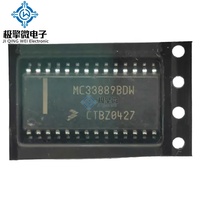 JQW MC33889BDW (SOP-28) Circuito Integrado de Controlador de Placa de Computadora Automotriz, Chip Vulnerable de Uso Común, Piezas Originales Nuevas, Placa de Controlador