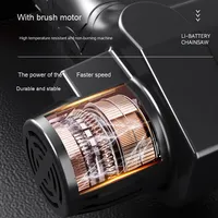 Gergaji mesin Lithium Mini 4 inci 6 inci isi ulang untuk rumah tangga, gergaji listrik satu tangan Logging luar ruangan untuk DIY