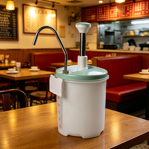 Fournitures pour restaurants de restauration rapide : Distributeur de sauce tomate et sauce chili en plastique pour hamburgers - Product Image 1
