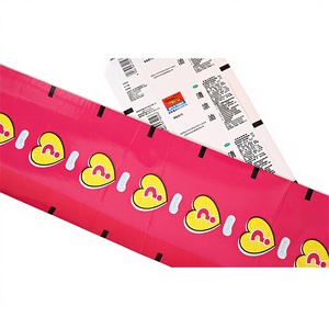 Custom Food Grade Stretch Film <strong>Roll</strong> Packaging Soft Glossy Surface with Logo Printing - Product Image 4