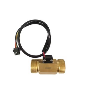 Chất lượng cao G1/2 G3/4 inch dòng Turbine mét cảm biến thép không gỉ Brass mái chèo điều khiển loại chất lỏng phương tiện truyền thông chuyển đổi Meter nước - Product Image 2